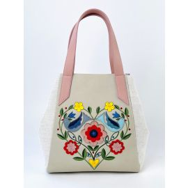 фото летняя сумка Alba Soboni 220044 бежевый купить