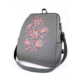 фото рюкзак Альба Собони 222333 світло-сірий купити