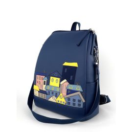 фото школьный рюкзак Alba Soboni 240007 синий купить