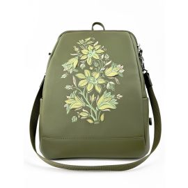 фото рюкзак для ноутбука Alba Soboni 240019 оливковий купити