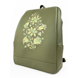 фото рюкзак для ноутбука Alba Soboni 240019-1 оливковий купити