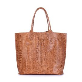фото сумка POOLPARTY amphibia-croco-beige купить