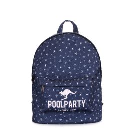 фото рюкзак POOLPARTY backpack-planes-darkblue купить