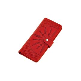 фото Кожаное женское портмоне BlankNote BN-PM-7-coral-ls купить