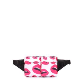 фото сумка POOLPARTY bumper-lips-white купить
