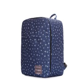 фото рюкзак POOLPARTY hub-planes-darkblue купить