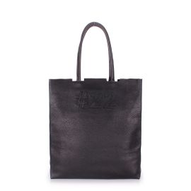 фото сумка POOLPARTY leather-number-22-black купить