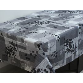 фото скатерть кухонная TAG tekstil Ветка серая купить 