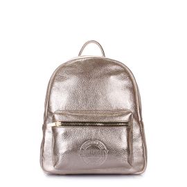 фото рюкзак POOLPARTY xs-bckpck-leather-gold купить