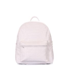 фото рюкзак POOLPARTY xs-croco-white купить